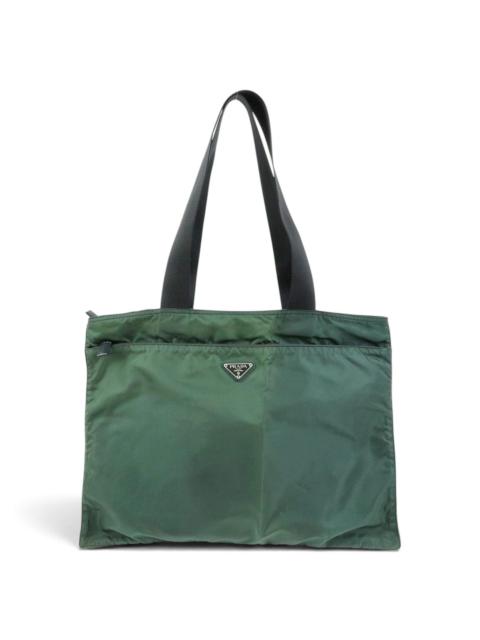 Prada Triangle tote