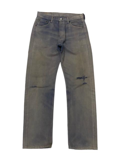 Other Designers 🔥LEVIS 501 BLUE ACID WASH VINTAGE DISTRESSED DENIM JEANS