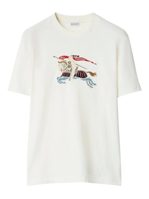 Burberry Equestrian Knight-embroidered T-shirt