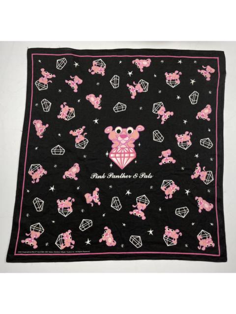 Other Designers Vintage - pink panther bandana handkerchief neckerchief scarf