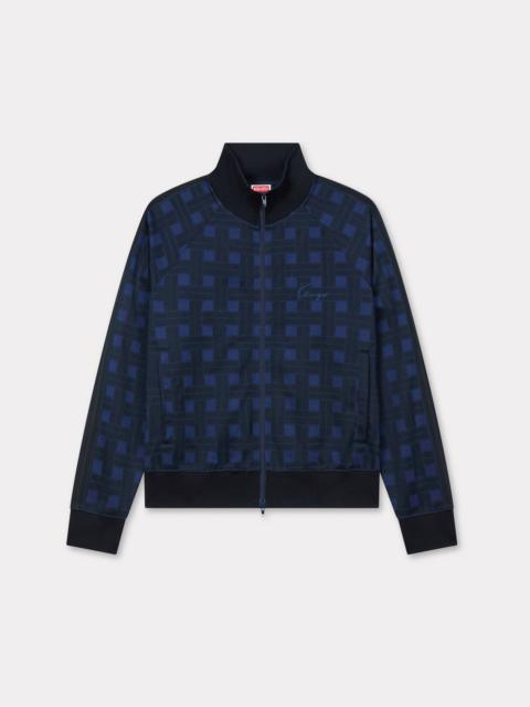 KENZO 'KENZO Weave' tracktop in jacquard