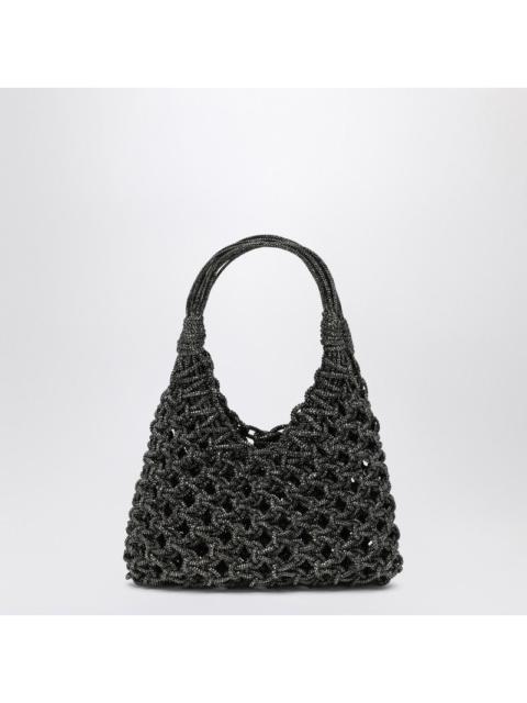 Hibourama - Hibourama Black Vannifique Small bag with crystals