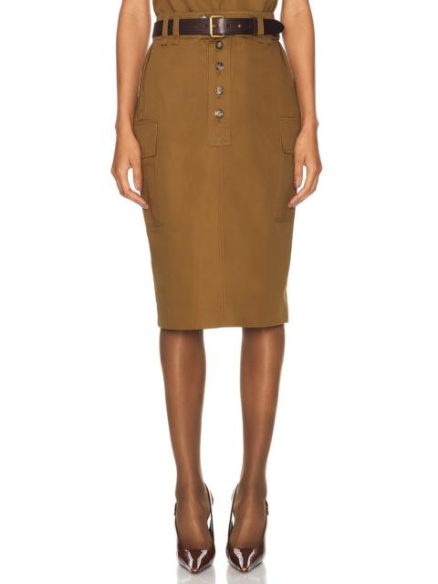 SAINT LAURENT Cargo Skirt