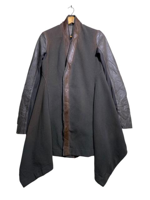 Rick Owens 🔥RICK OWENS DARK DUST LEATHER /WOOL BIKERS JACKETS