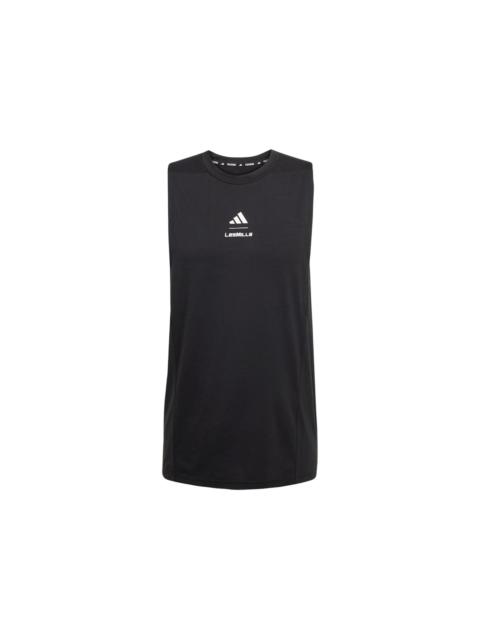 adidas adidas Les Mills Graphic Tank Top Black