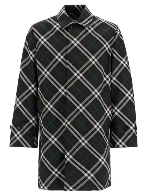 Burberry ERED

"CHECKERED NYLON CAR COAT