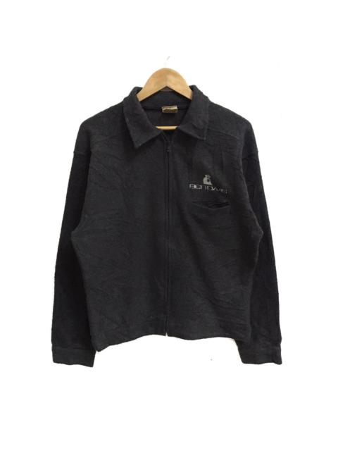 Other Designers Vintage - VINTAGE BEN DAVIS SMALL LOGO EMBROIDERED FLEECE SWEATER
