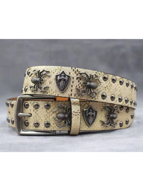 Other - 105 Cm spider Rivet PU Leather Belt