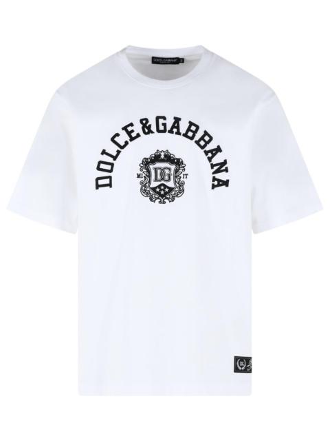 Dolce & Gabbana Dolce & Gabbana White Cotton T-shirt
