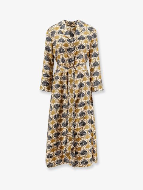 Max Mara Women Albert Multicolor Silk Dress