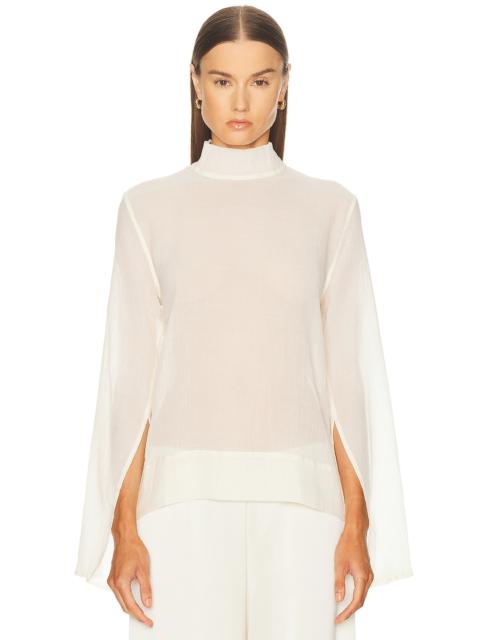 TOTEME Slit Sleeve Blouse