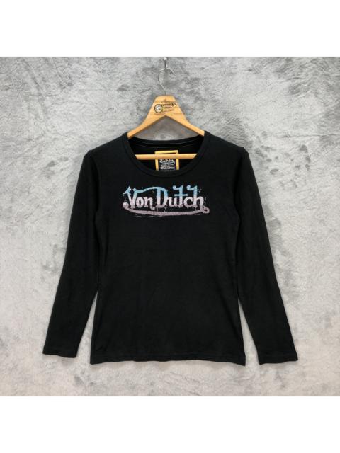 Other Designers Von Dutch - Von Dutch Big Logo Long Sleeve Tees #5708-203