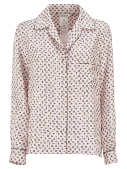 Max Mara Maxmara Women Mxmdisco - Semi-Fitted Printed Silk Shirt
