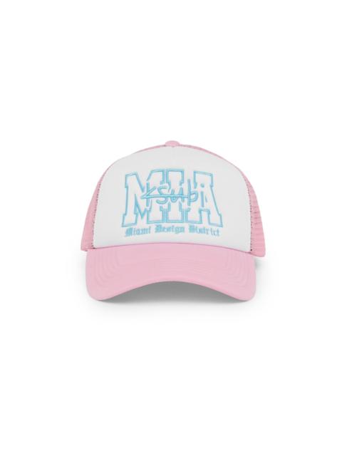 Ksubi MIAMI AND THE STREETS TRUCKER CAP PINK