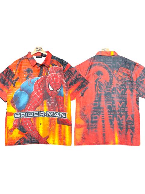 Other Designers Marvel Comics × Vintage - Marvel Shirt Spiderman