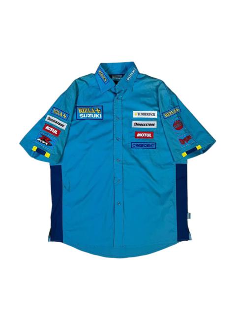 Sports Specialties - Vintage Rizla Suzuki Sponsor Big Logo Racing Team Motorsport