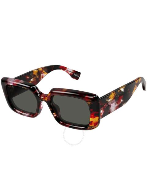 GUCCI Gucci Grey Rectangular Ladies Sunglasses GG1906S 001 53