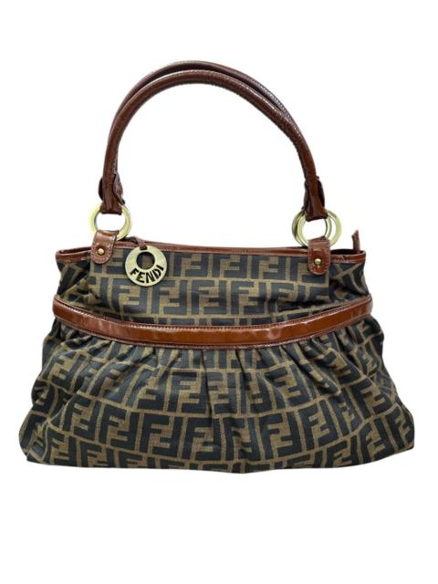 FENDI FENDI FULL MONOGRAM SHOULDER BAG