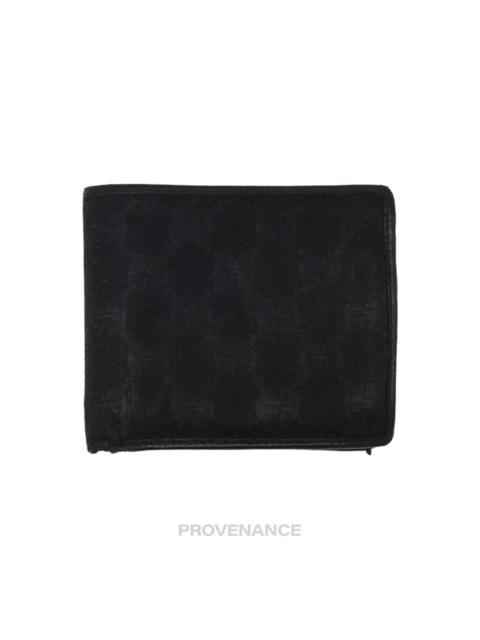 GUCCI Gucci GG Bifold Wallet - Black  GG Canvas
