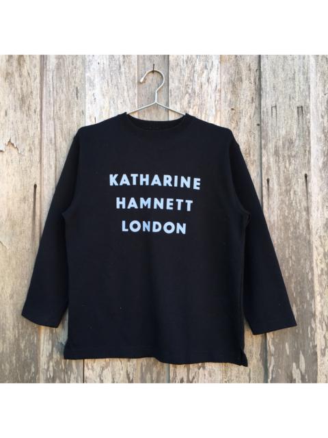 Other Designers Vintage - Vintage Katharine Hamnett London Sweatshirt Pullover