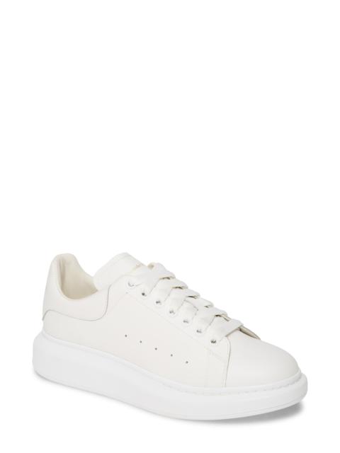 Alexander McQueen McQueen Oversize Sneaker in White/White at Nordstrom