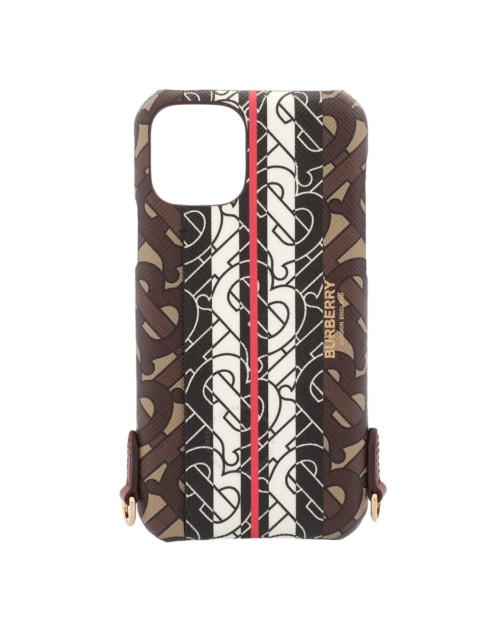 Burberry Monogram Stripe iPhone 11 Pro Case Lanyard