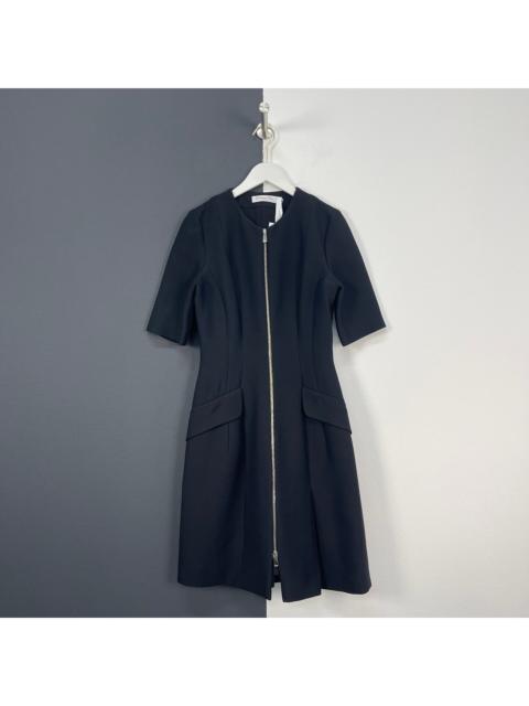Dior Dior Zipper Three-Quarter Sleeve Dress