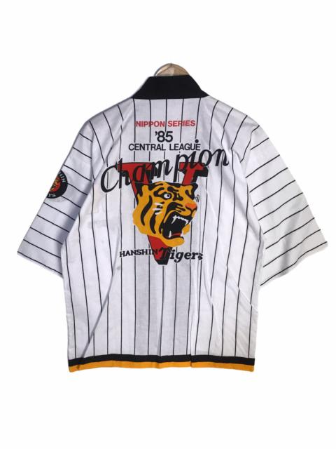Japanese Brand - Vintage ‘85 hanshin tigers central league champion kimono