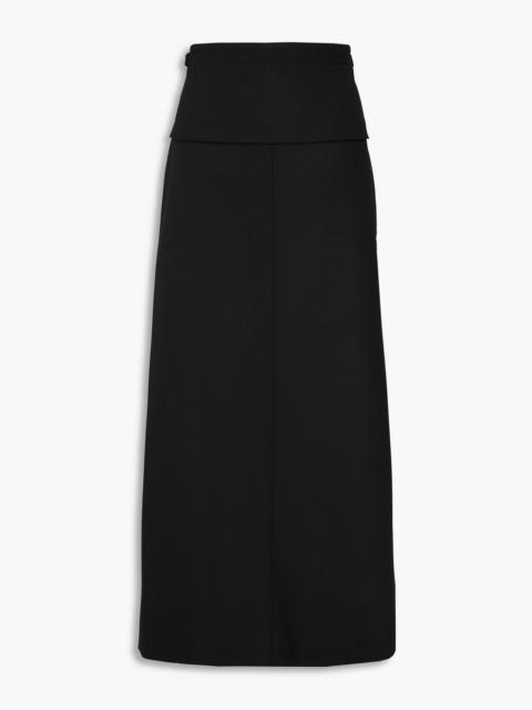 Proenza Schouler Wool-blend twill maxi skirt