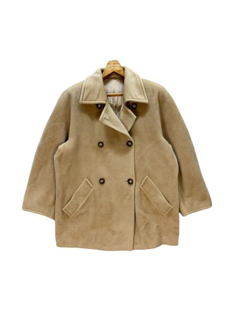Max Mara Double Breasted Wool Cashmere Coat #9174-66