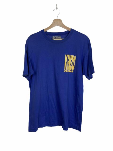 Other Designers VINTAGE KENZO JEANS SPELL OUT LOGO TEE