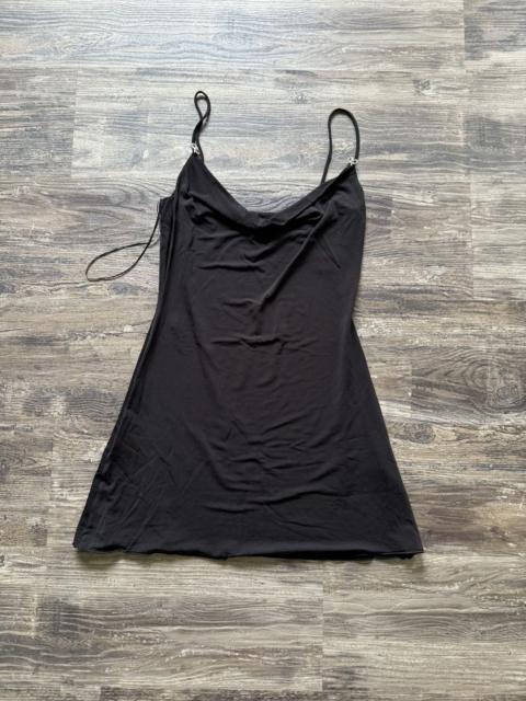 MACH & MACH NWOT - Mach & Mach Tiny Crystal Bow Mini Dress