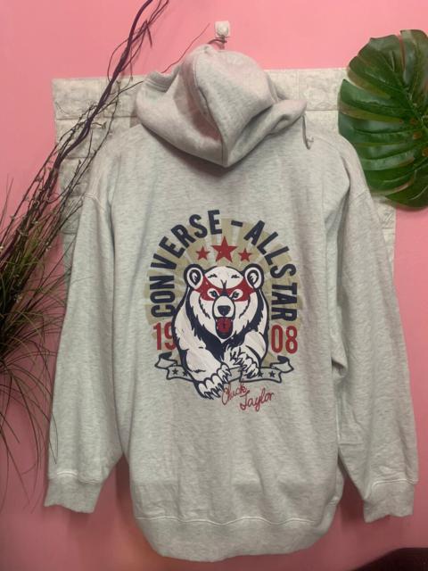 Rare Sweater Hoodies Converse Bear Big Logo