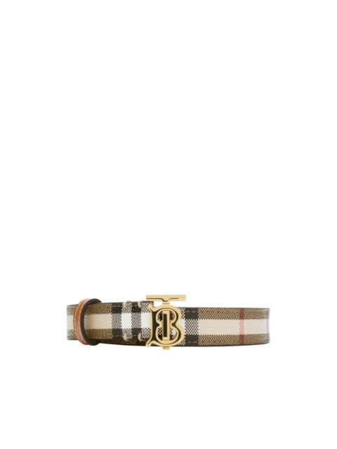 Burberry Check TB belt