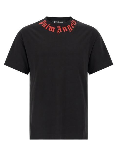 Palm Angels Palm Angels Men 'Neck Logo' T-Shirt