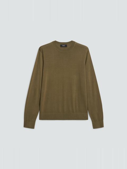Theory Crewneck Sweater in Regal Wool