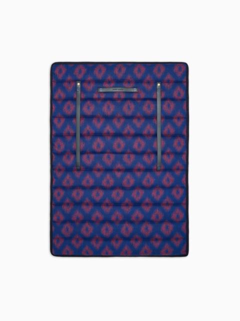 GIORGIO ARMANI Poldo X Giorgio Armani Travel mat in Ikat jacquard flannel