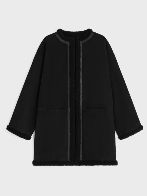 CELINE coat IN suede
