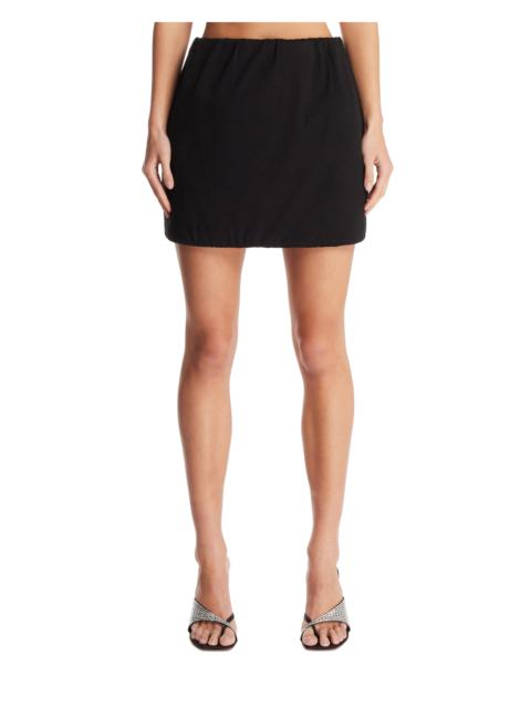 MARIE ADAM-LEENAERDT Black Mini Skirt