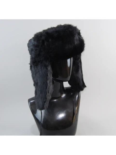 Other - Warm Natural Rabbit Fur Bomber Hat With Earflaps