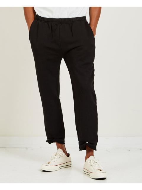 LES TIEN Snap Front Pant Jet Black