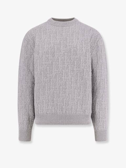 Dior Dior Oblique Cotton Blend Sweater