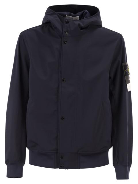 Stone Island Stone Island Men Jacket With Hood And Water- And Wind-Resistant Membrane