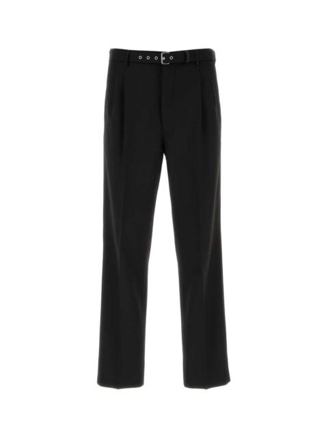 Prada Prada Men Black Wool Pant