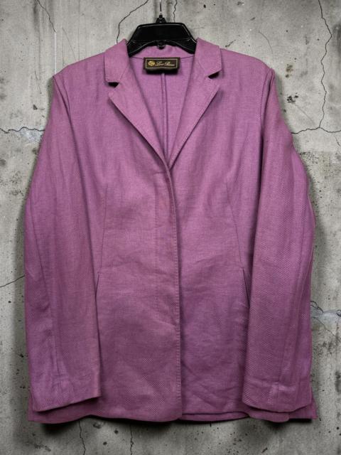 Loro Piana Vintage 00s Loro Piana Linen Blazer Jacket Luxury Women’s