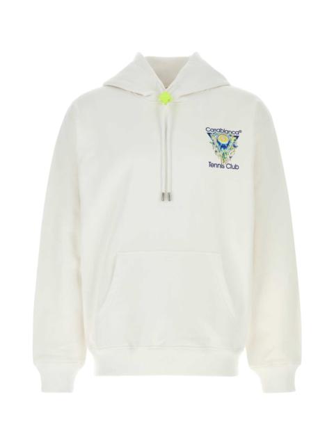 CASABLANCA White Cotton Sweatshirt