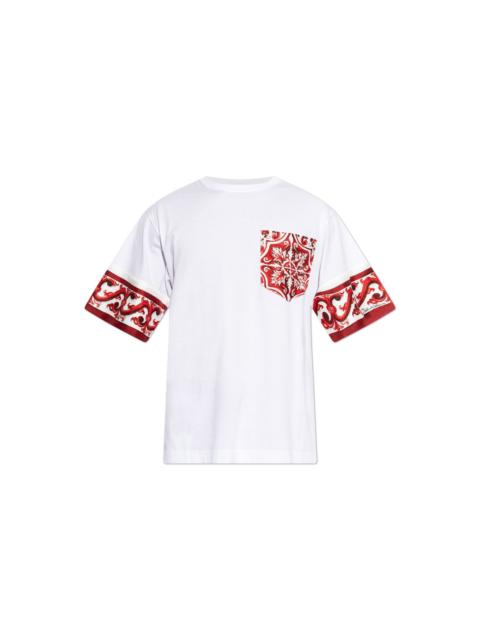 Dolce & Gabbana DOLCE & GABBANA Majolica T-Shirt New & Authentic (Men's size
