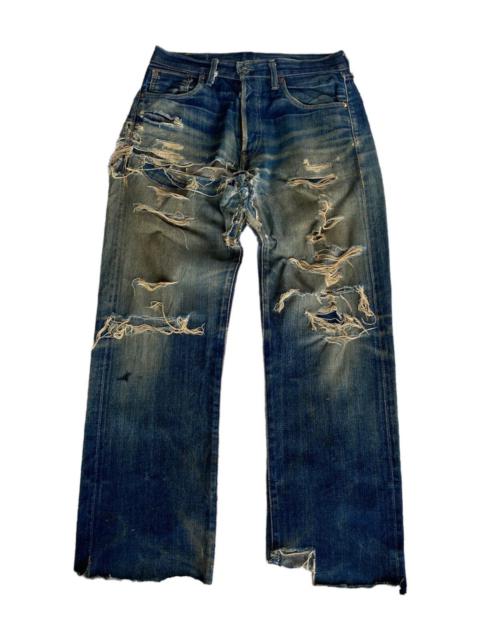 🔥LEVIS 702 BIG E JAPAN THRASHED DISTRESS UNDERCOVER DESIGN