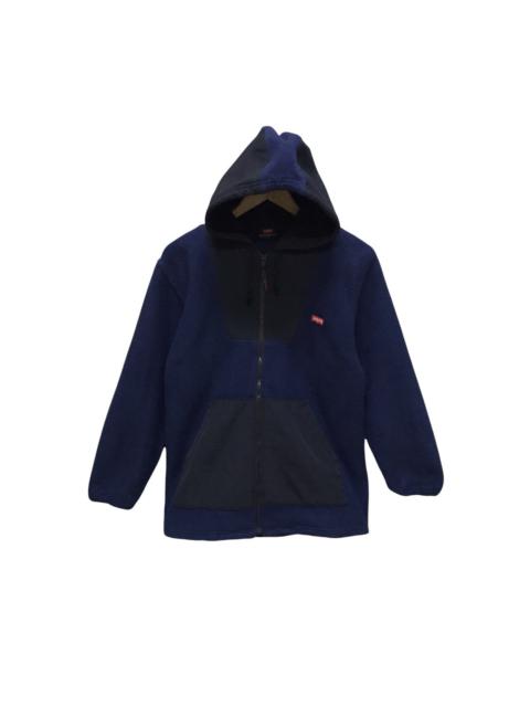 Levis fleece hoodie zipper