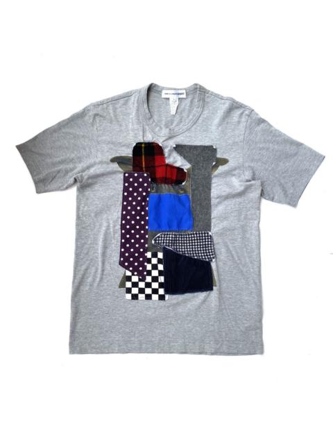 Comme Des Garçons SS14 Animal Patchwork T Shirt